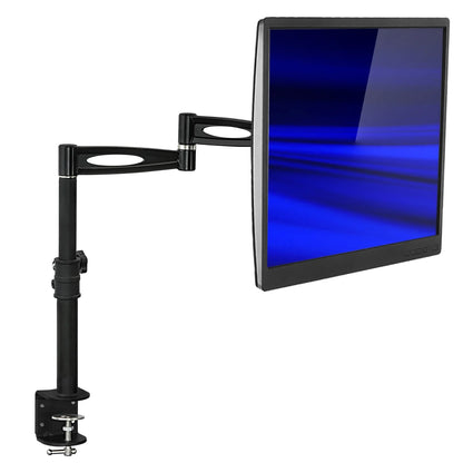 Single Monitor Desk Mount Arm | Full Motion Monitor Mount | Fits 21-30 Inch Screens